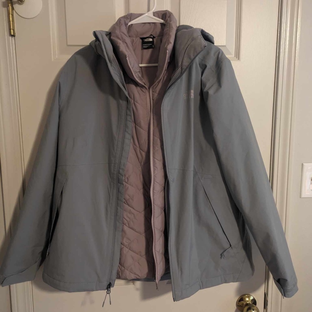 North Face Carto Triclimate Winter Coat- Double layer, XL